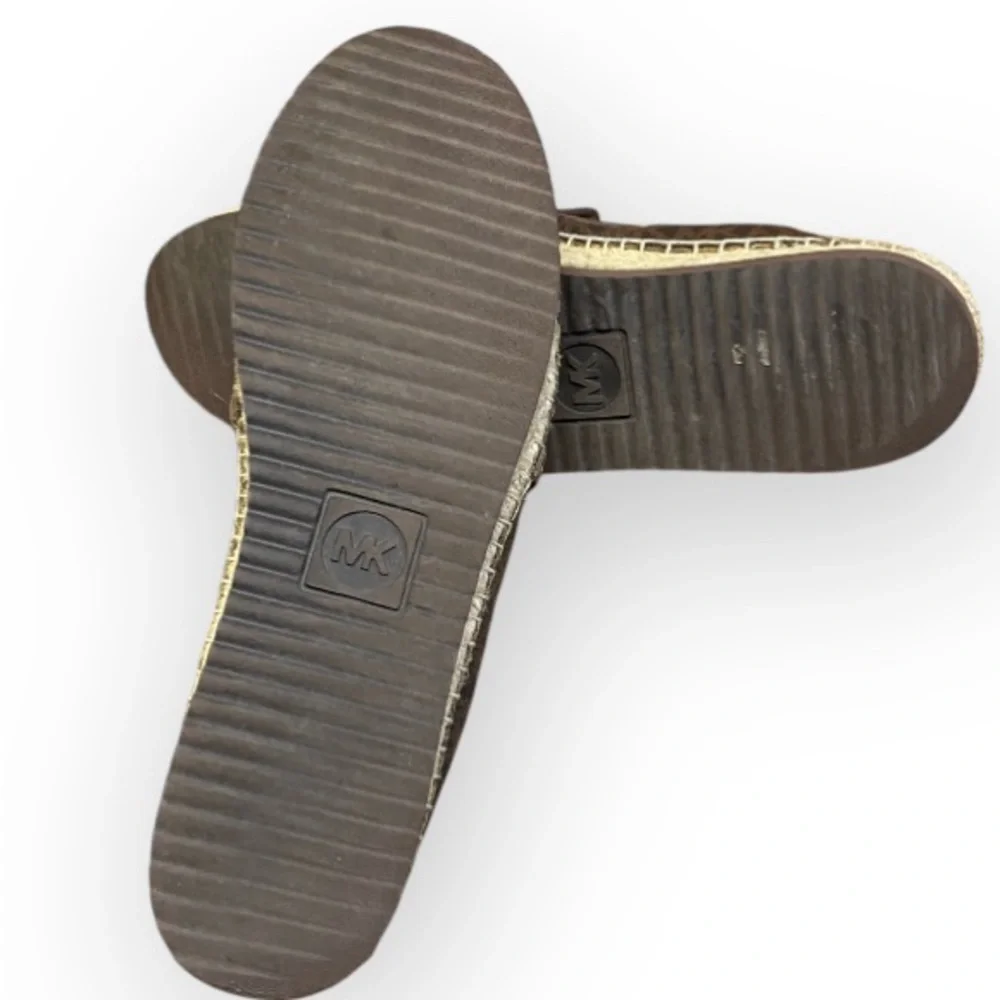 Michael Kors April monogram espadrilles